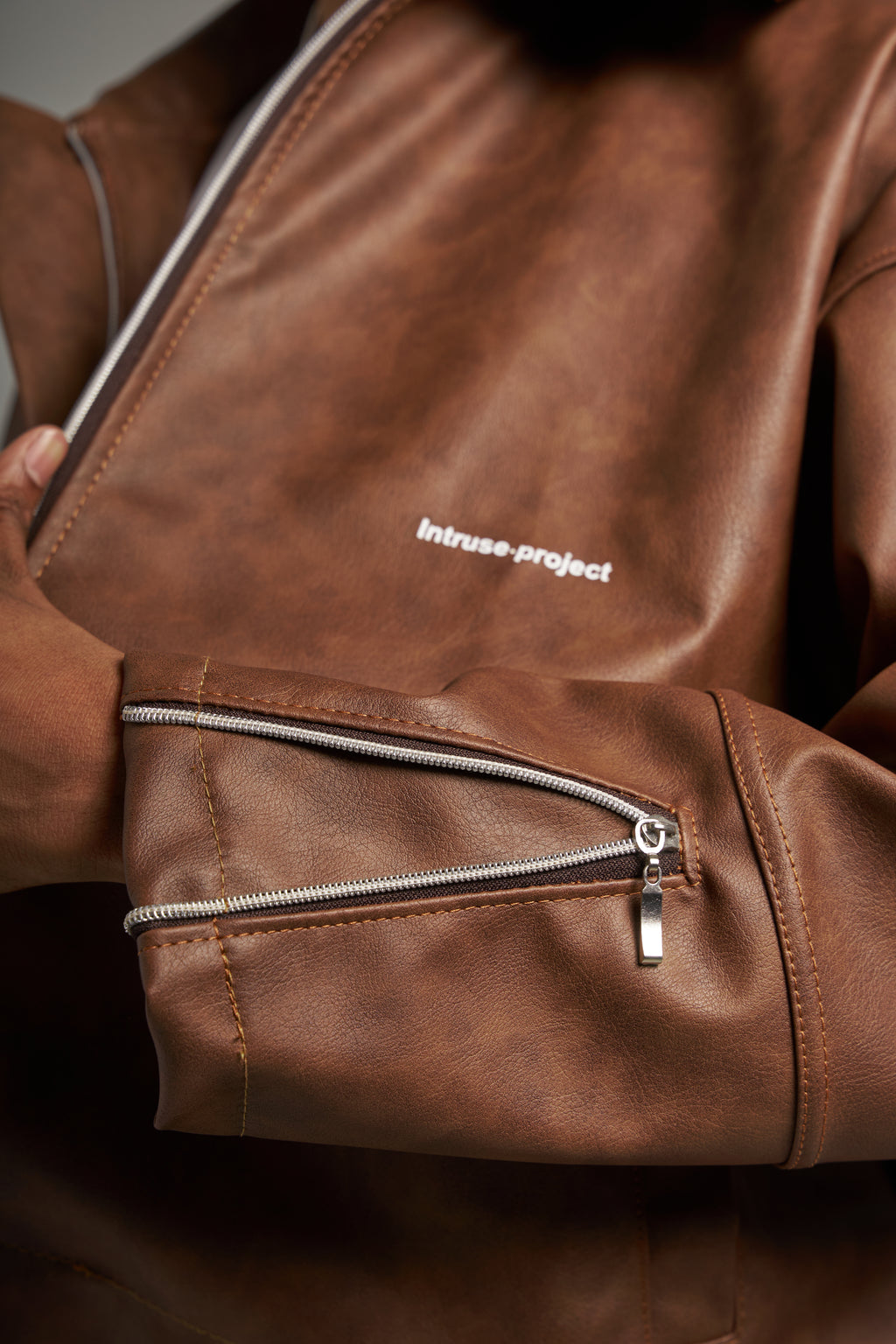 Superstar brown washed jacket