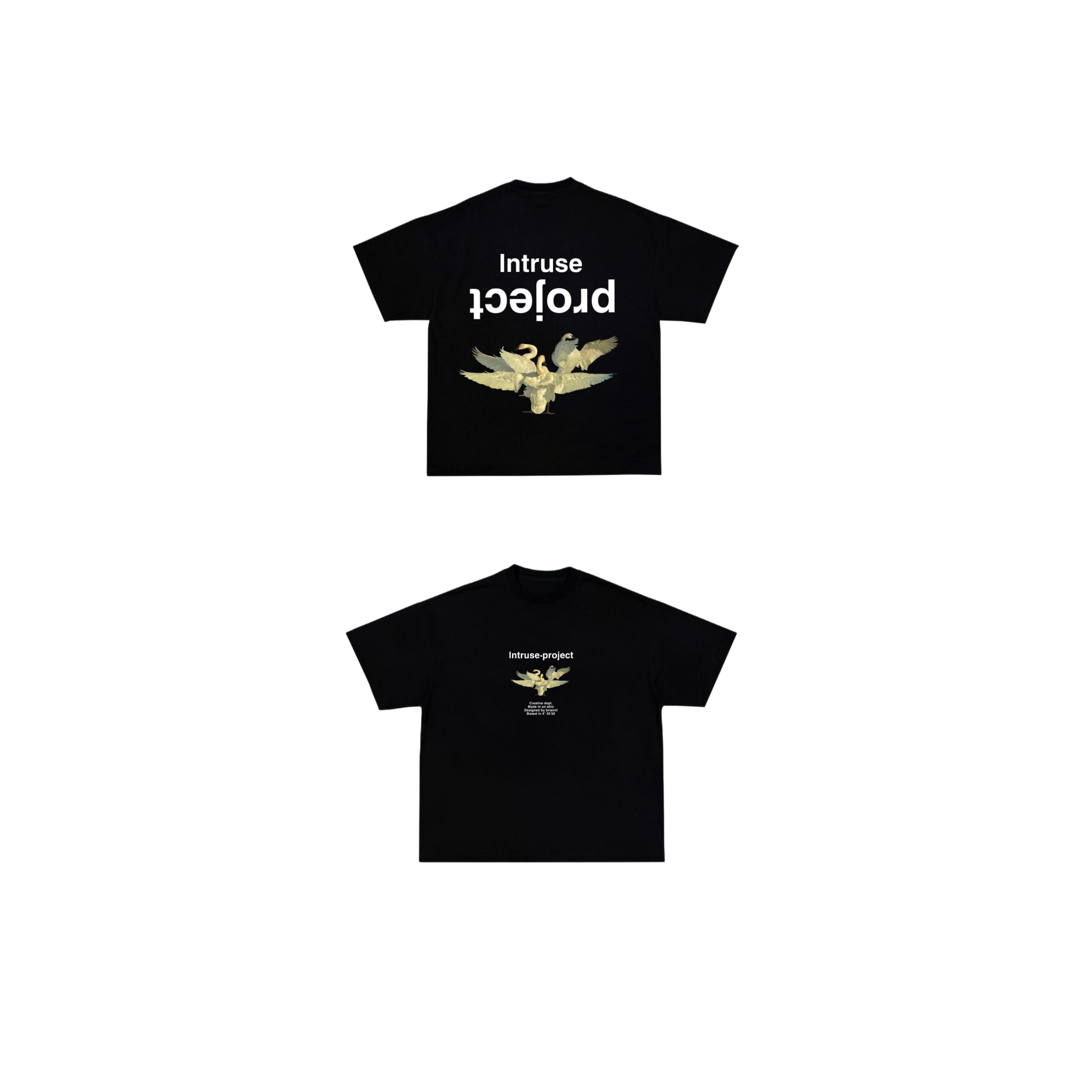 Graphic Tee cisnes