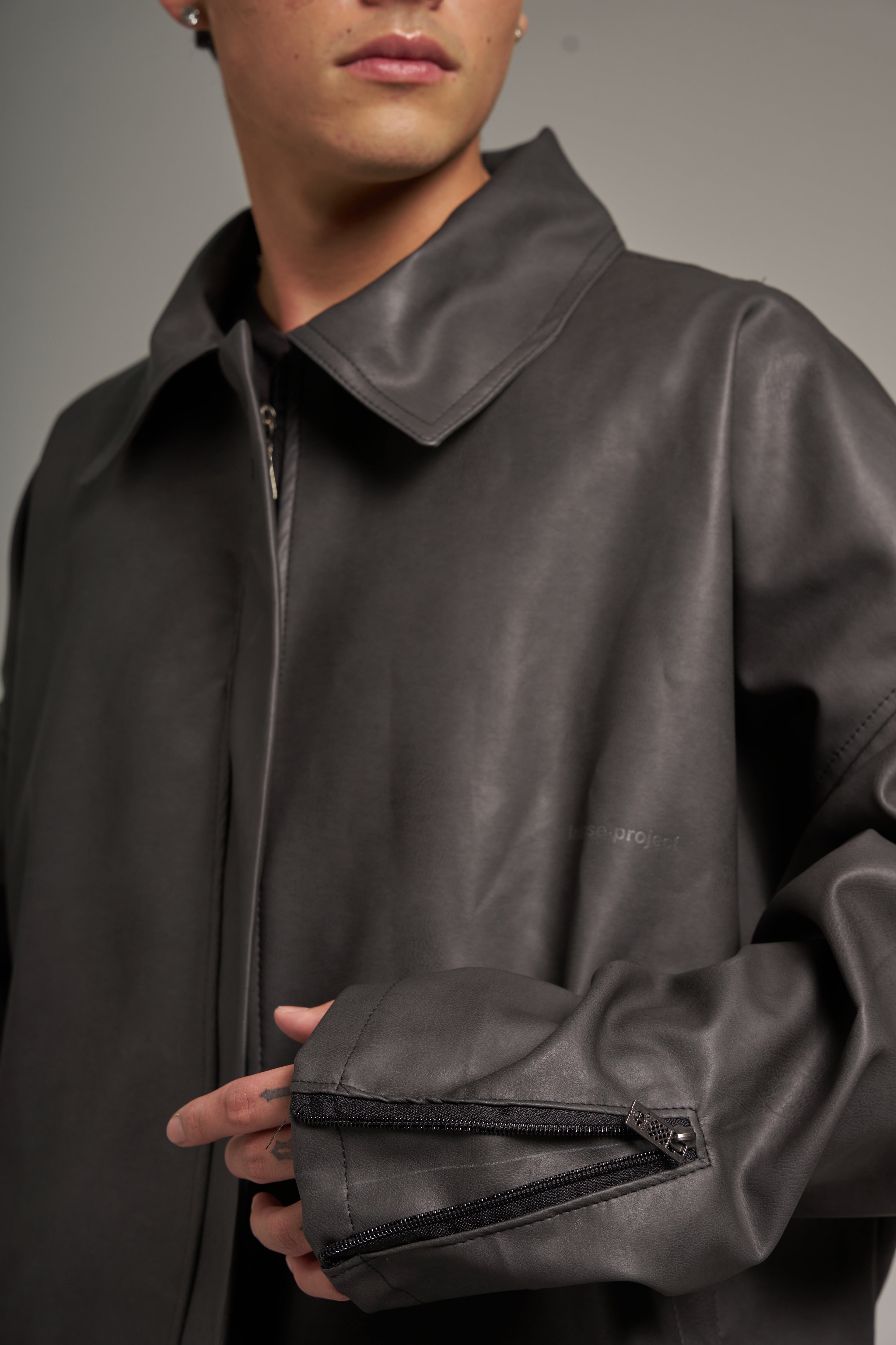 Superstar grey washed jacket