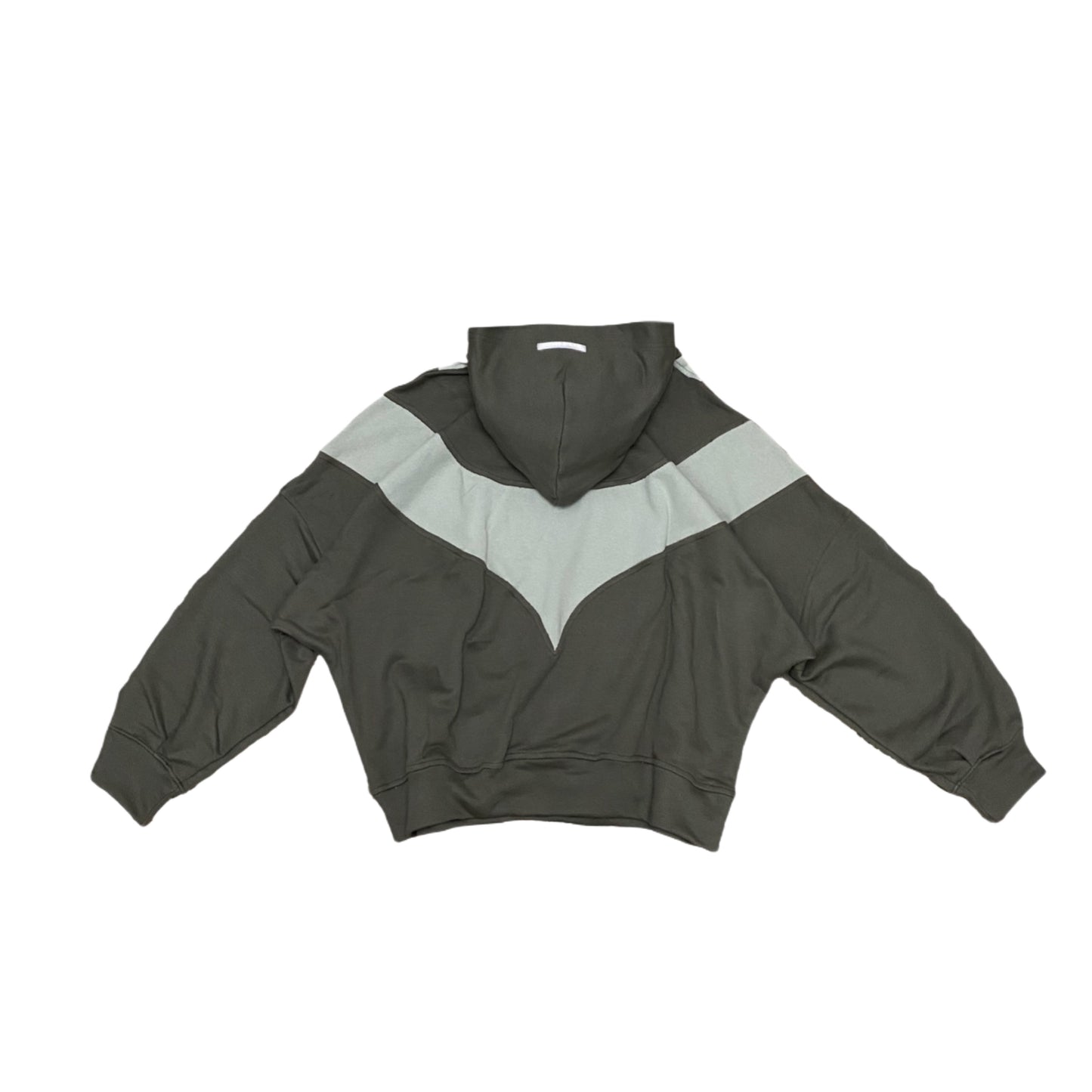 Clean lines hoodie verde militar