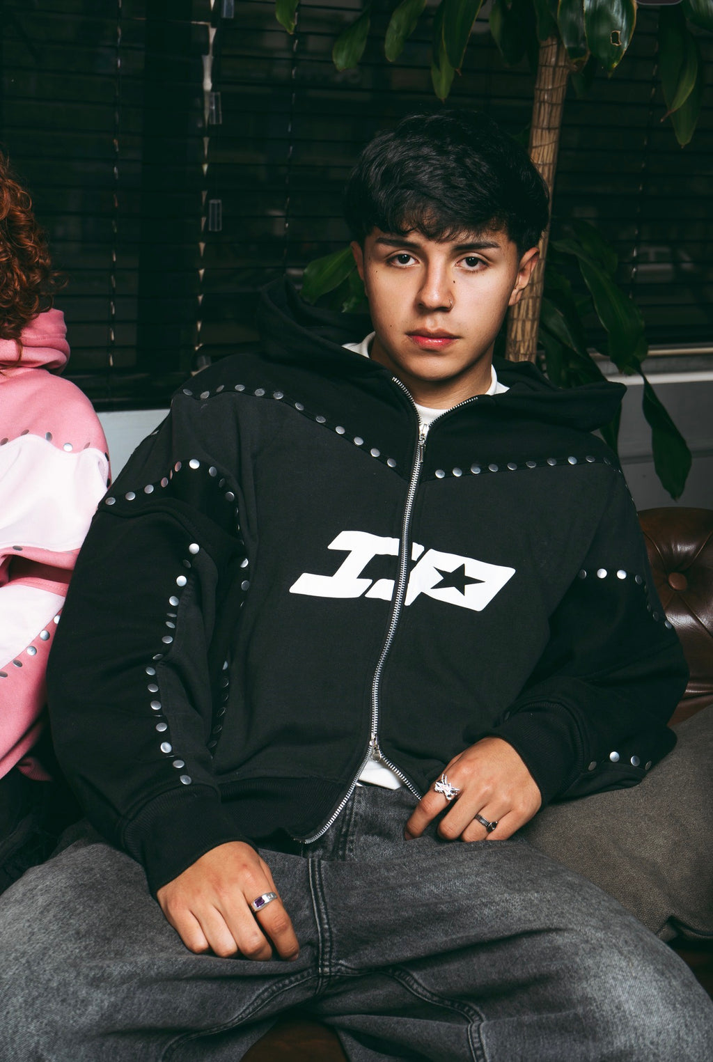 Nebula hoodie negro