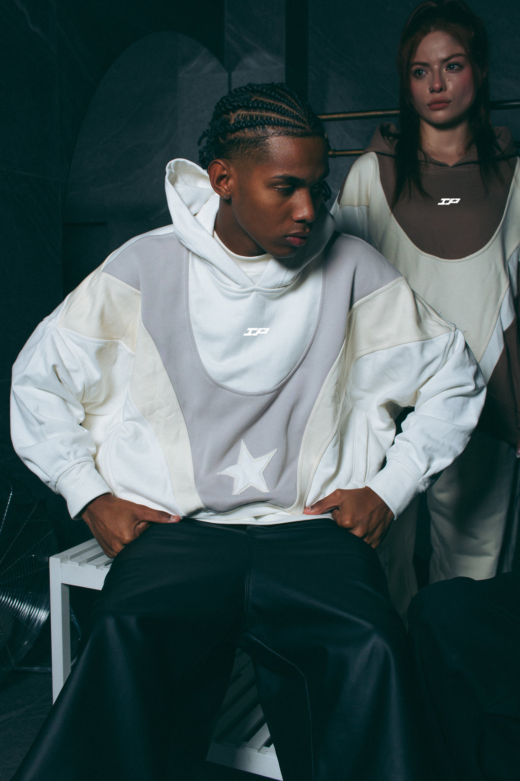 CLEAN LINES HOODIE V2 MARFIL