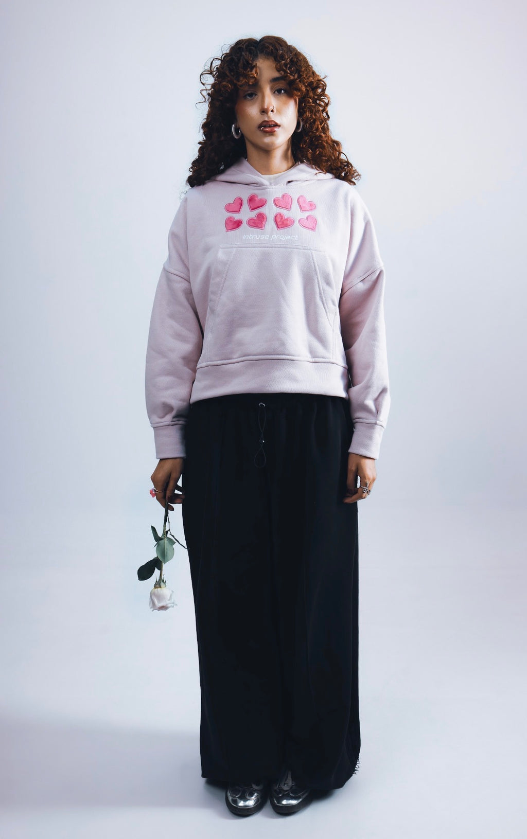 Superlove boxy hoodie Rosa SV UNRELEASED