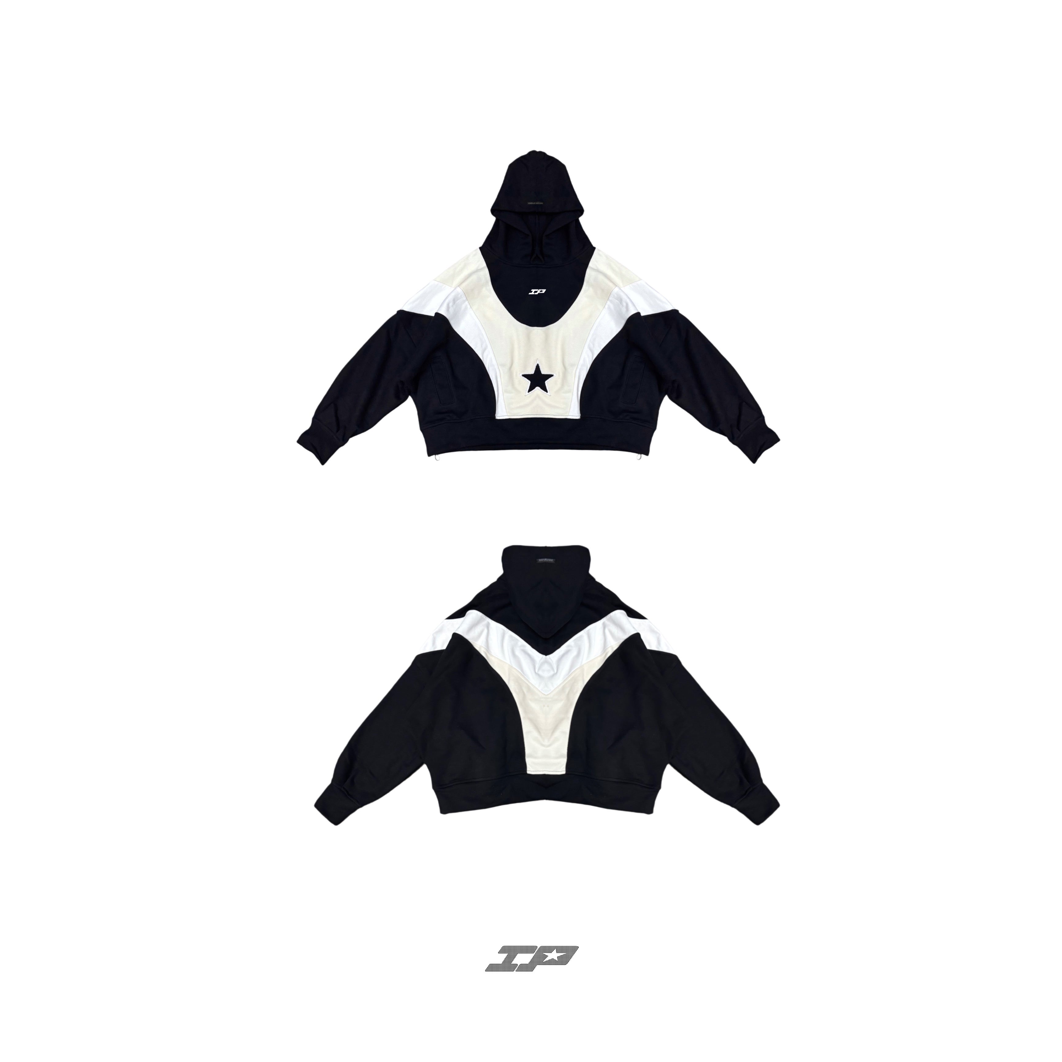 CLEAN LINES HOODIE V2 NEGRO