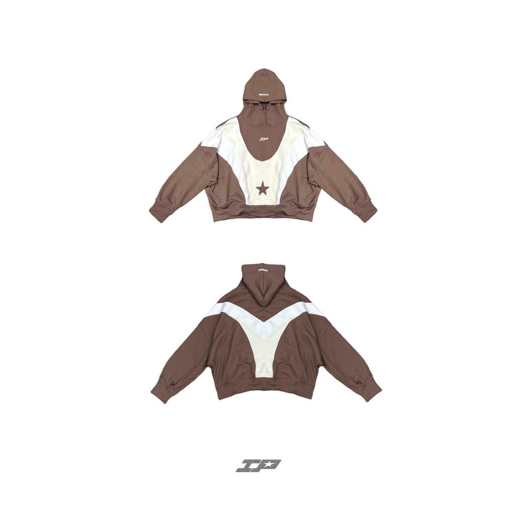 CLEAN LINES HOODIE V2 CAFÉ