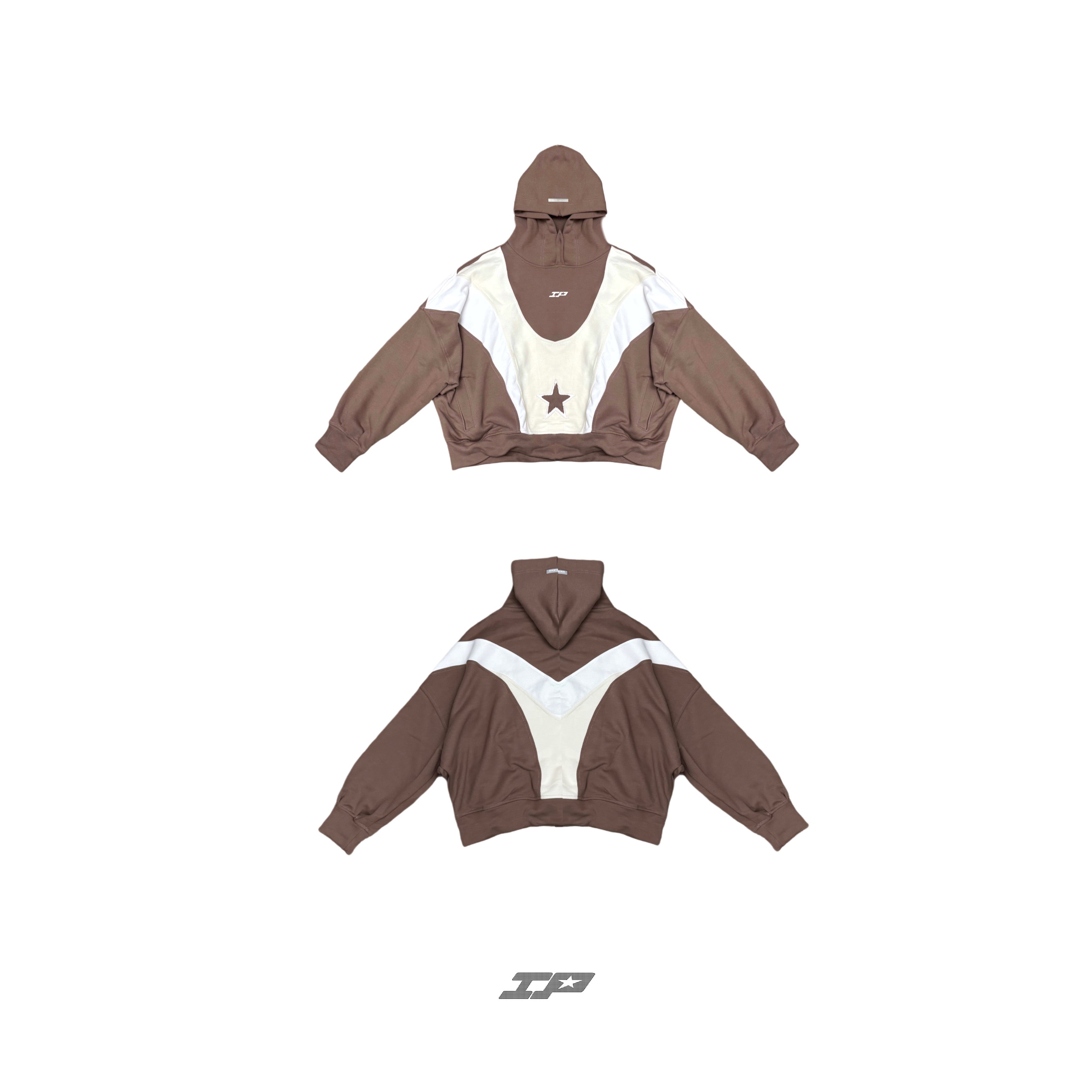 CLEAN LINES HOODIE V2 CAFÉ