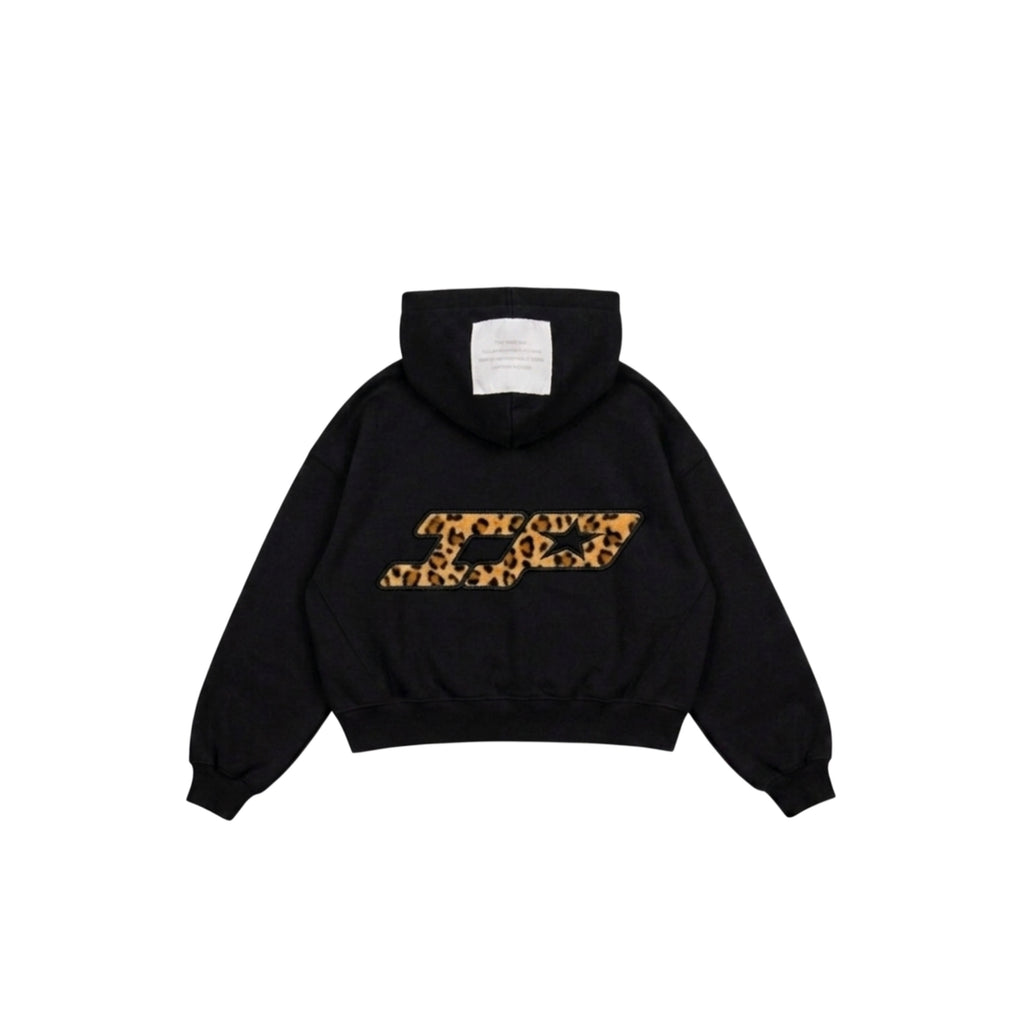 Double zip peluche guepardo