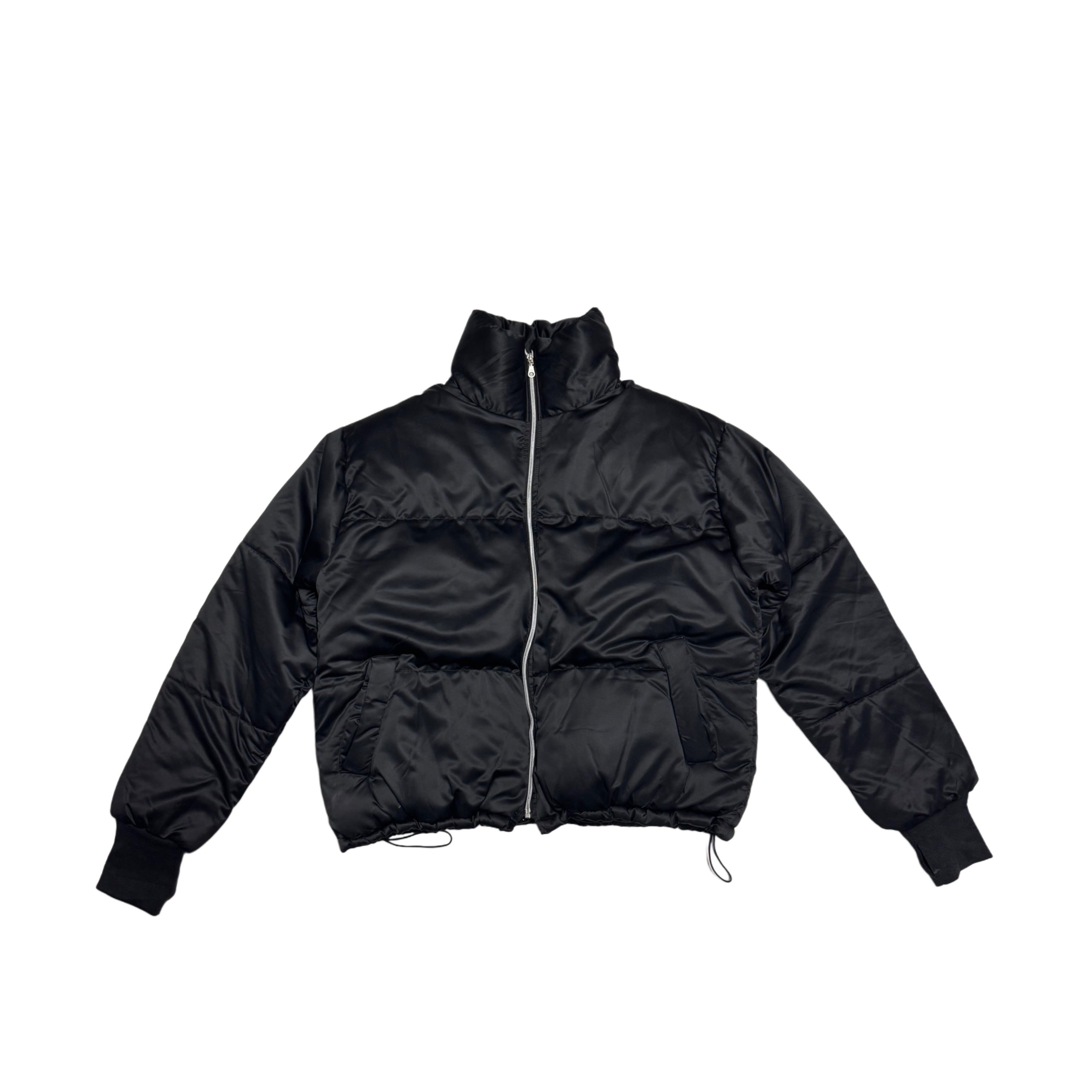 Puffer Jacket 3 paneles negra SAMPLE