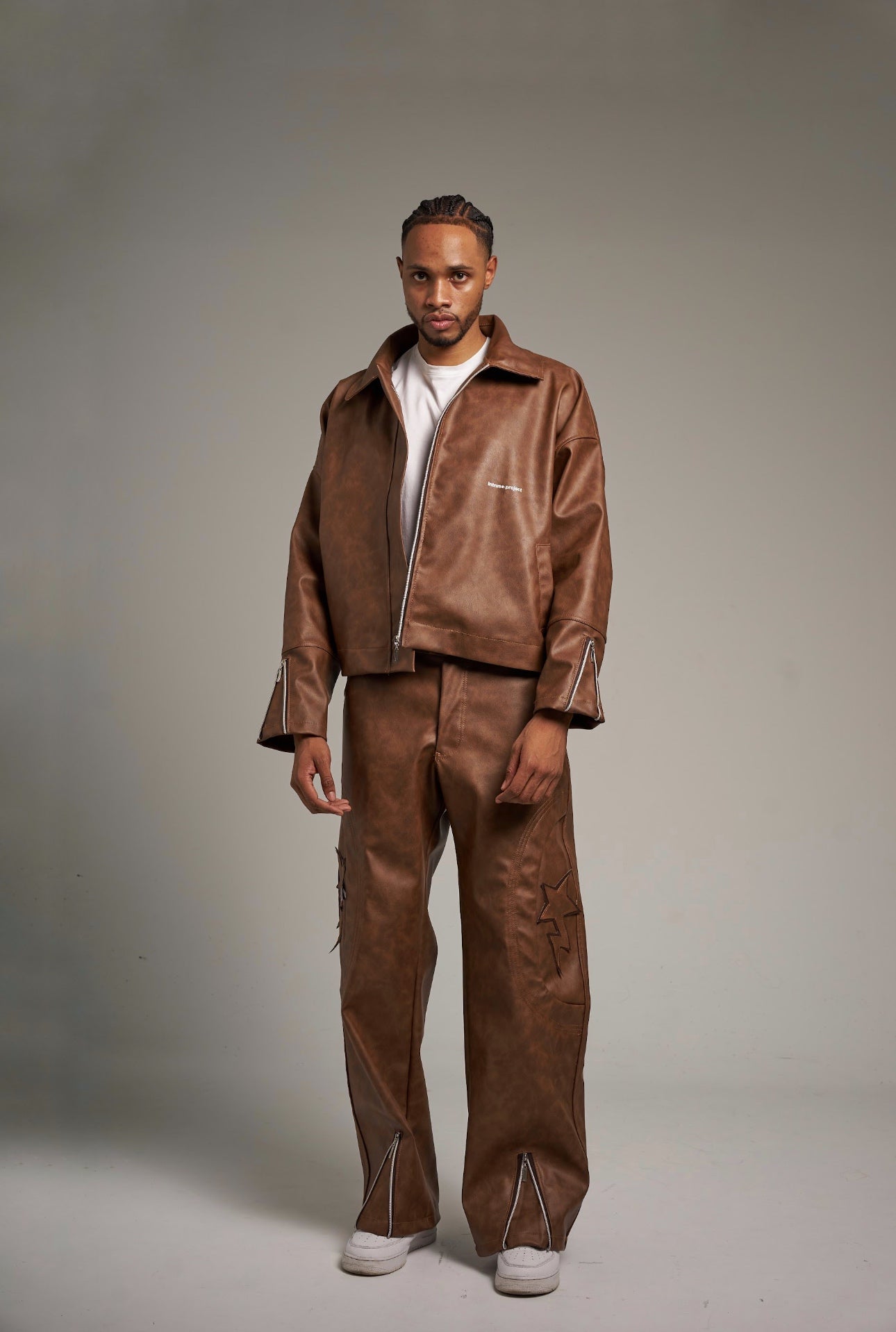 Superstar brown washed set