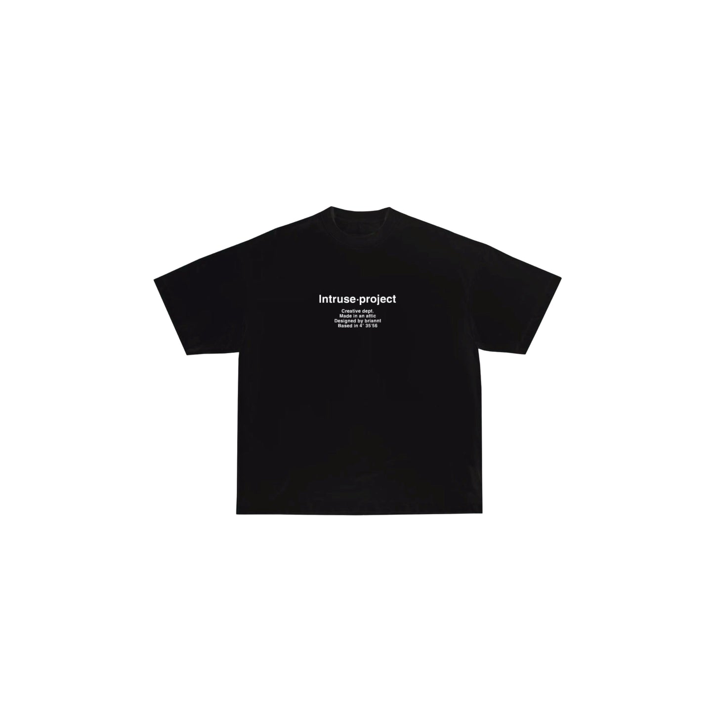 Basic Intruse project boxy tee