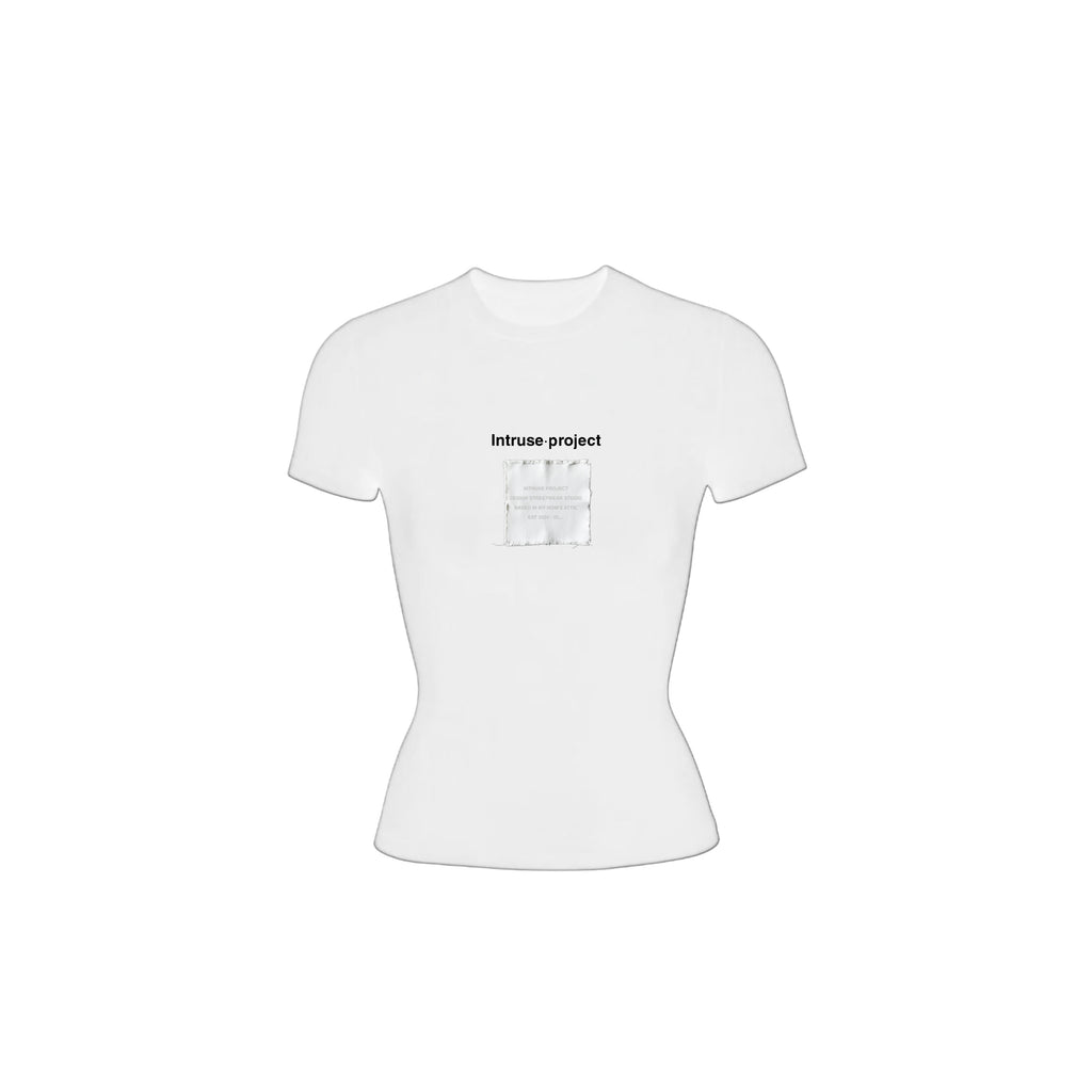 Tee slim fit básica mujer