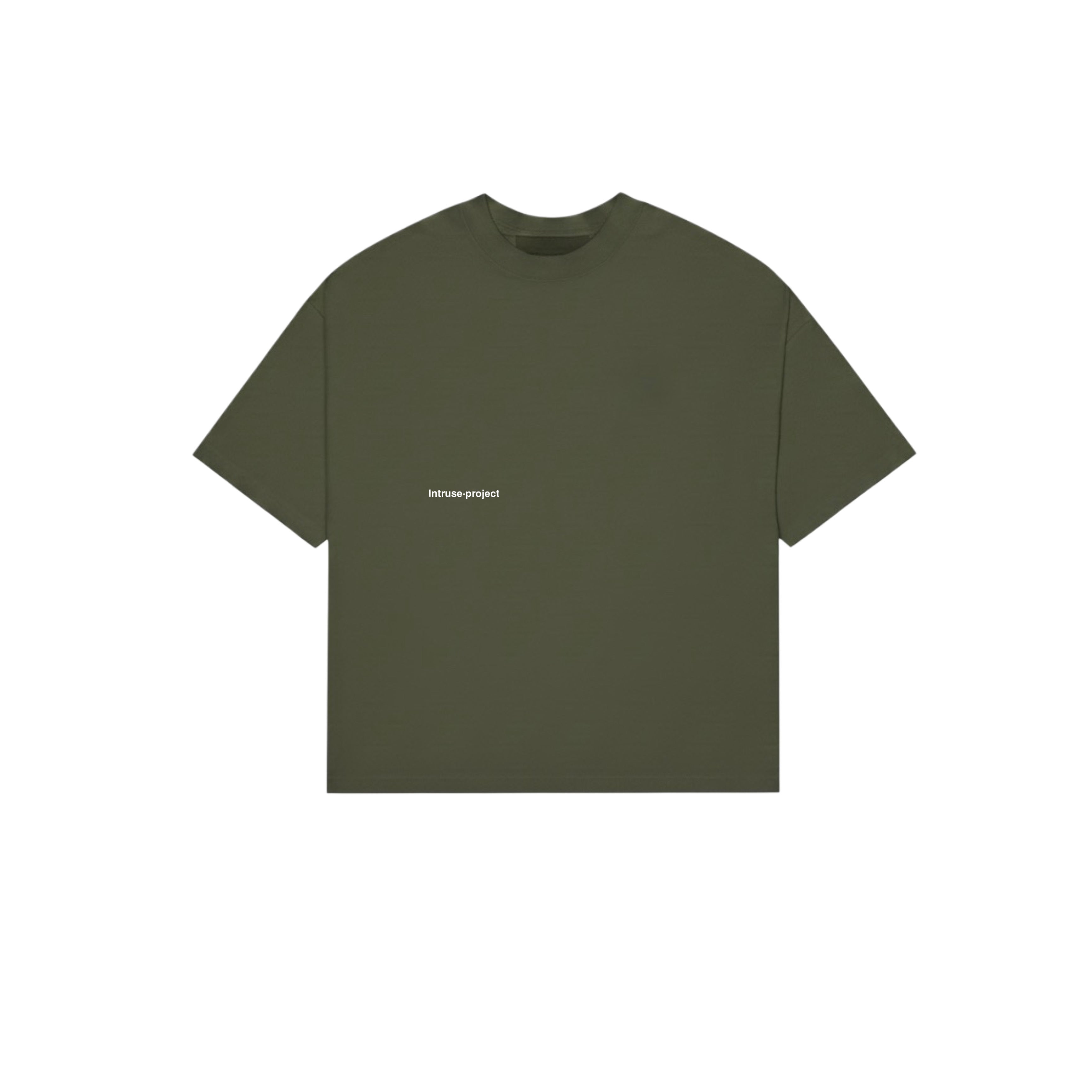 Boxy tee verde militar Sample