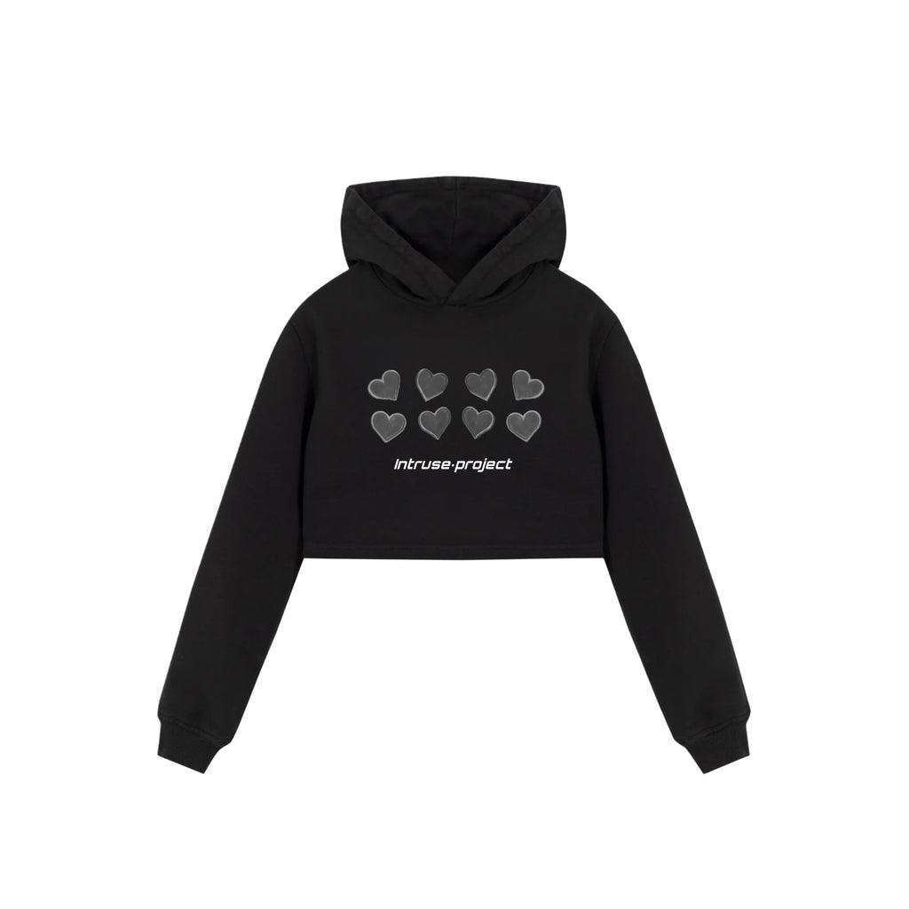 Brokenhearts cropped hoodie