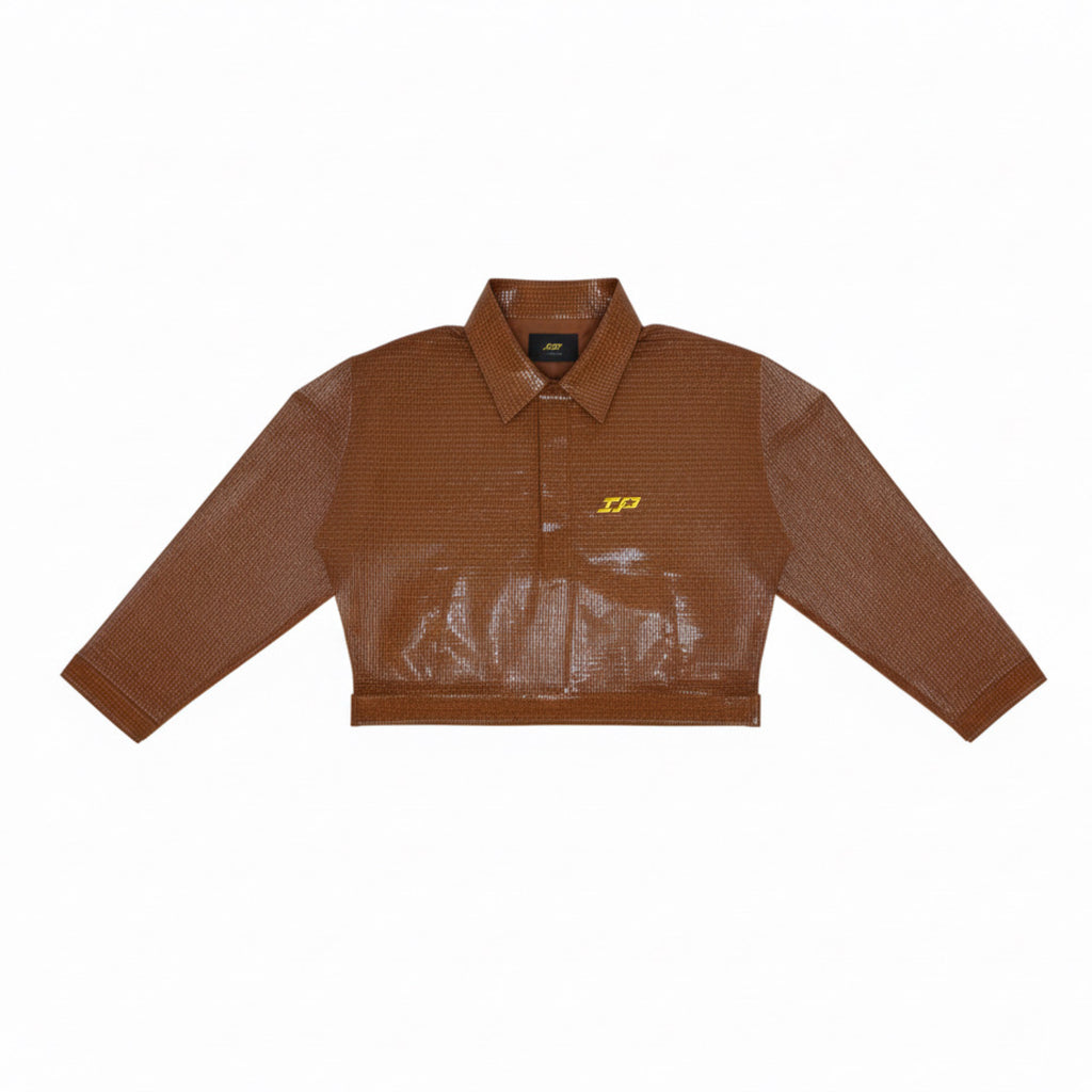 Jacket sintética efecto cocodrilo UNRELEASED ( bajo pedido 10-15 días )