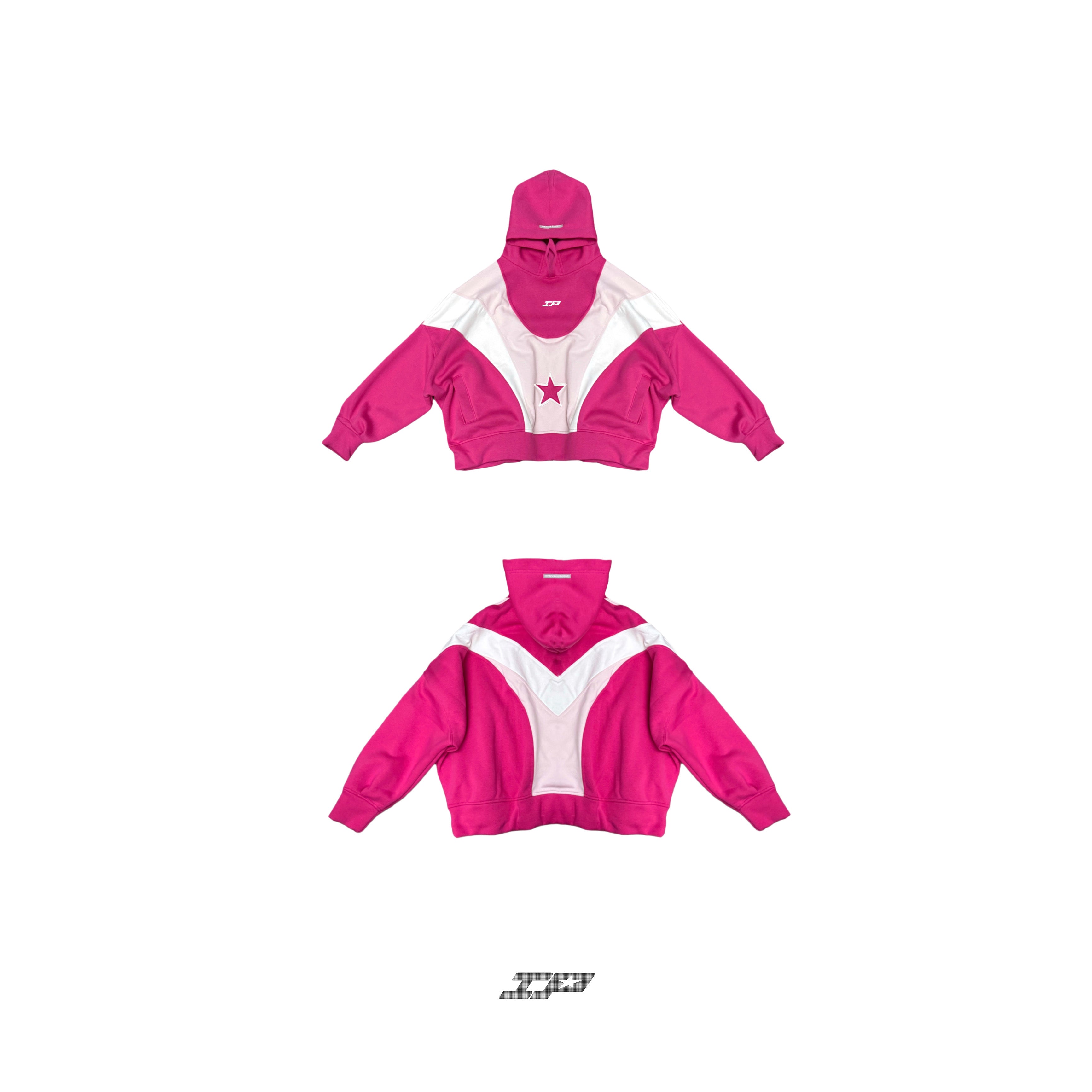 CLEAN LINES HOODIE V2 ROSA