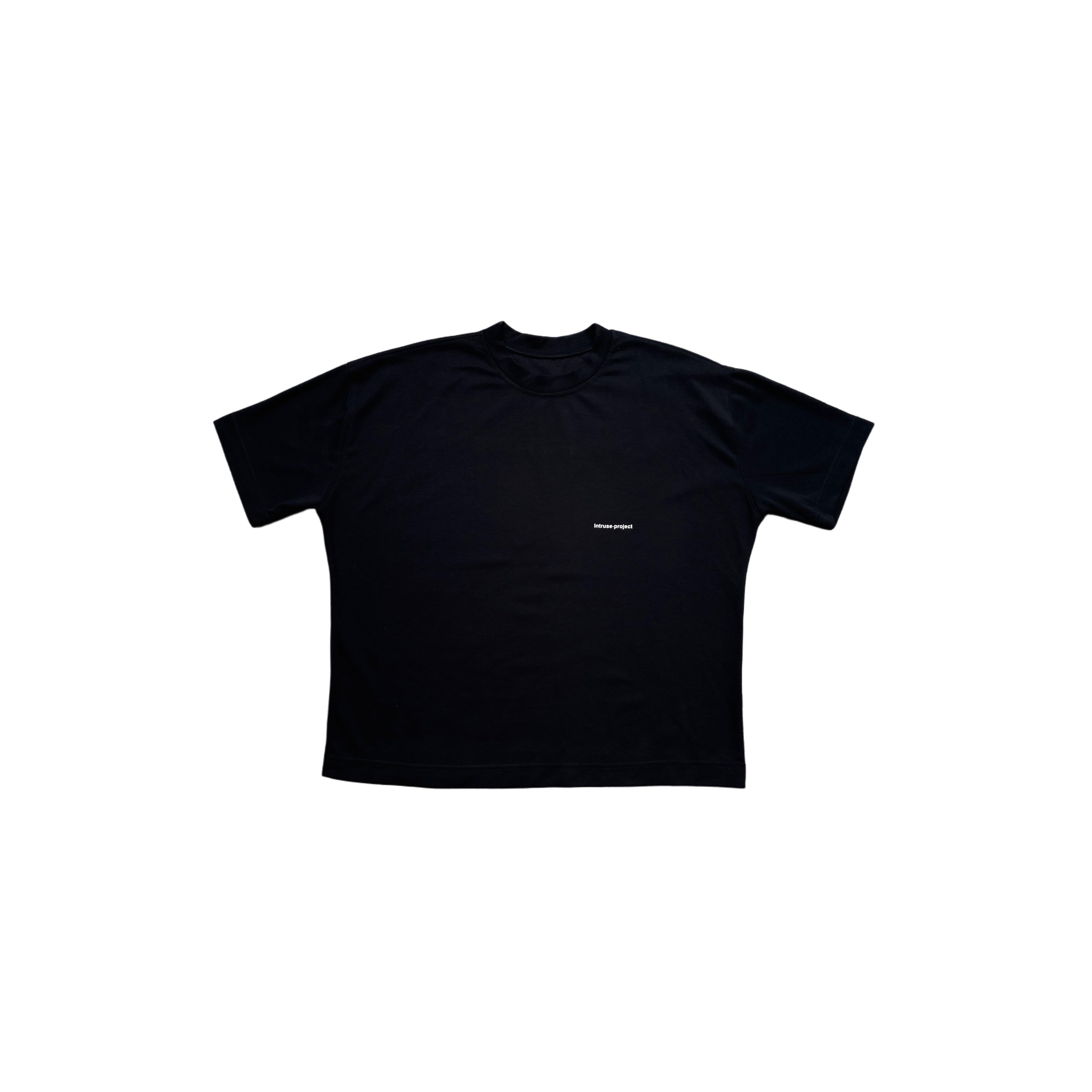 Oversize basic black tee