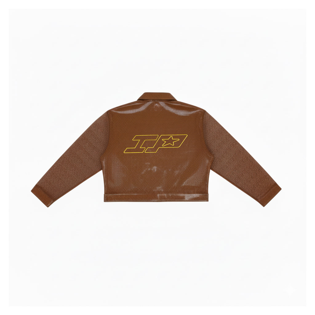 Jacket sintética efecto cocodrilo UNRELEASED ( bajo pedido 10-15 días )