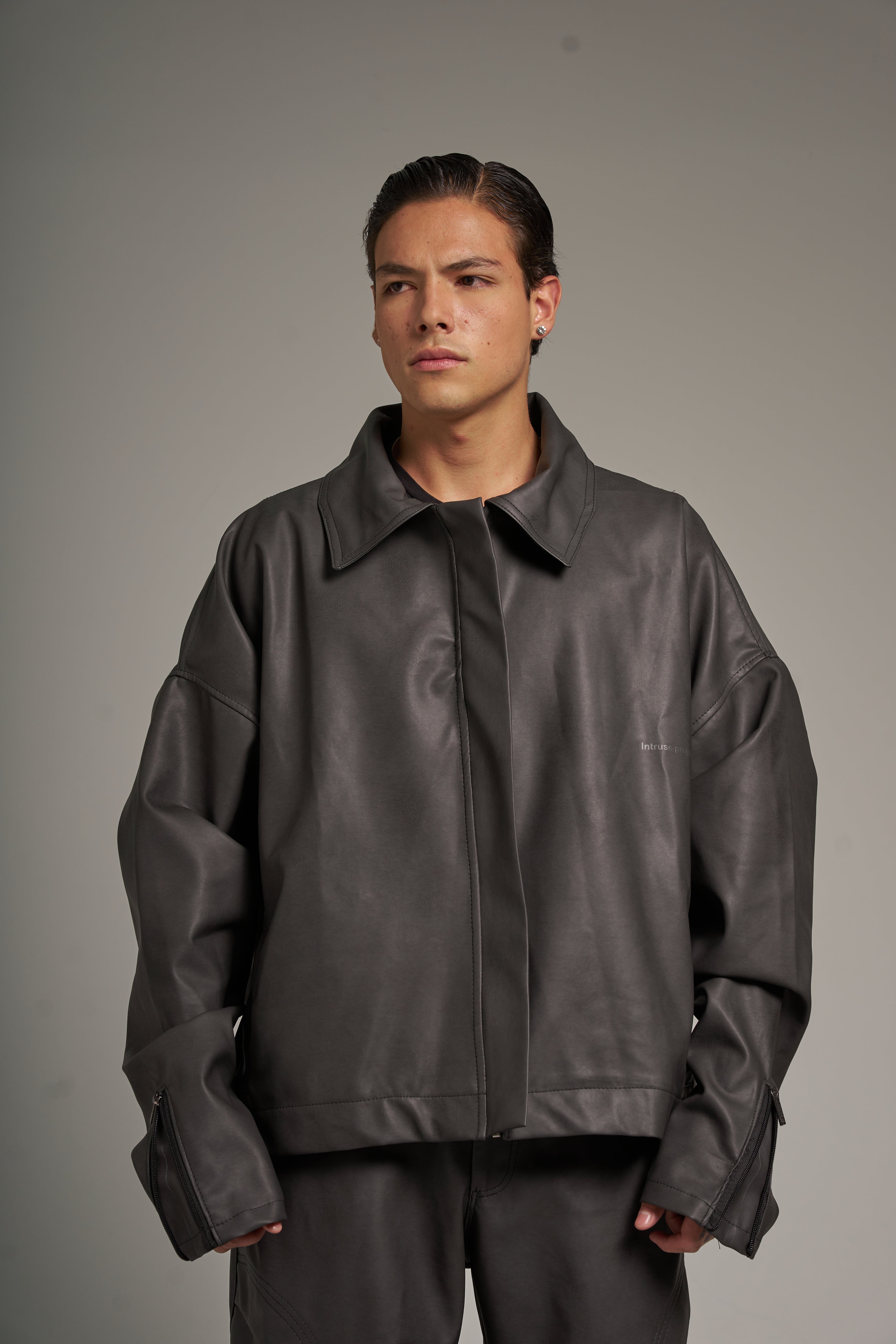 Superstar grey washed jacket