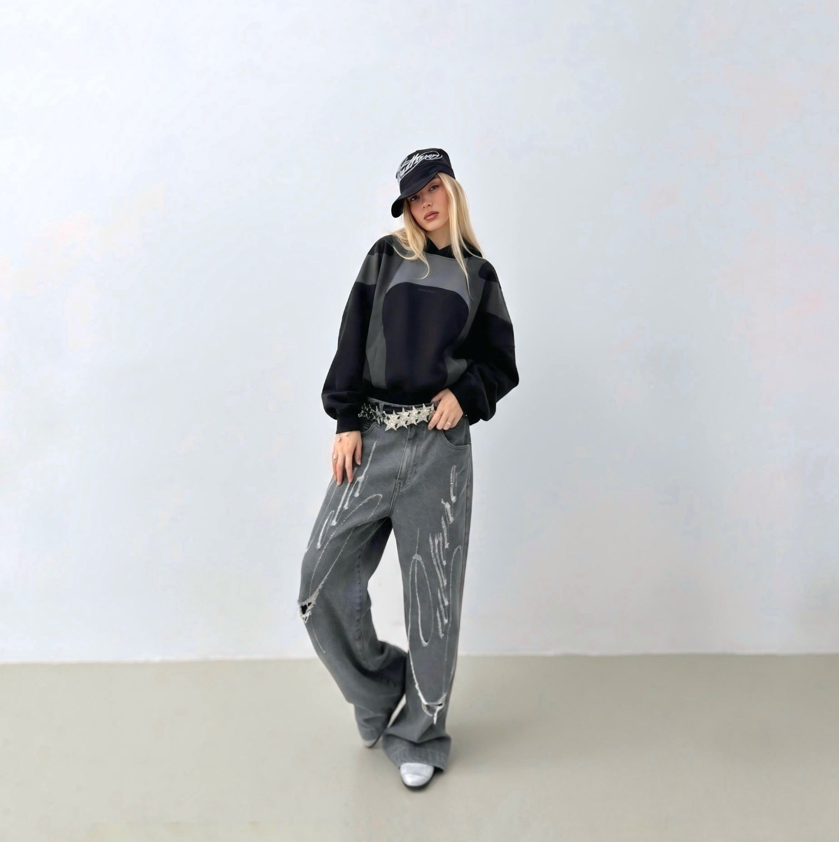 Clean lines hoodie FCKN VALENTINE edition