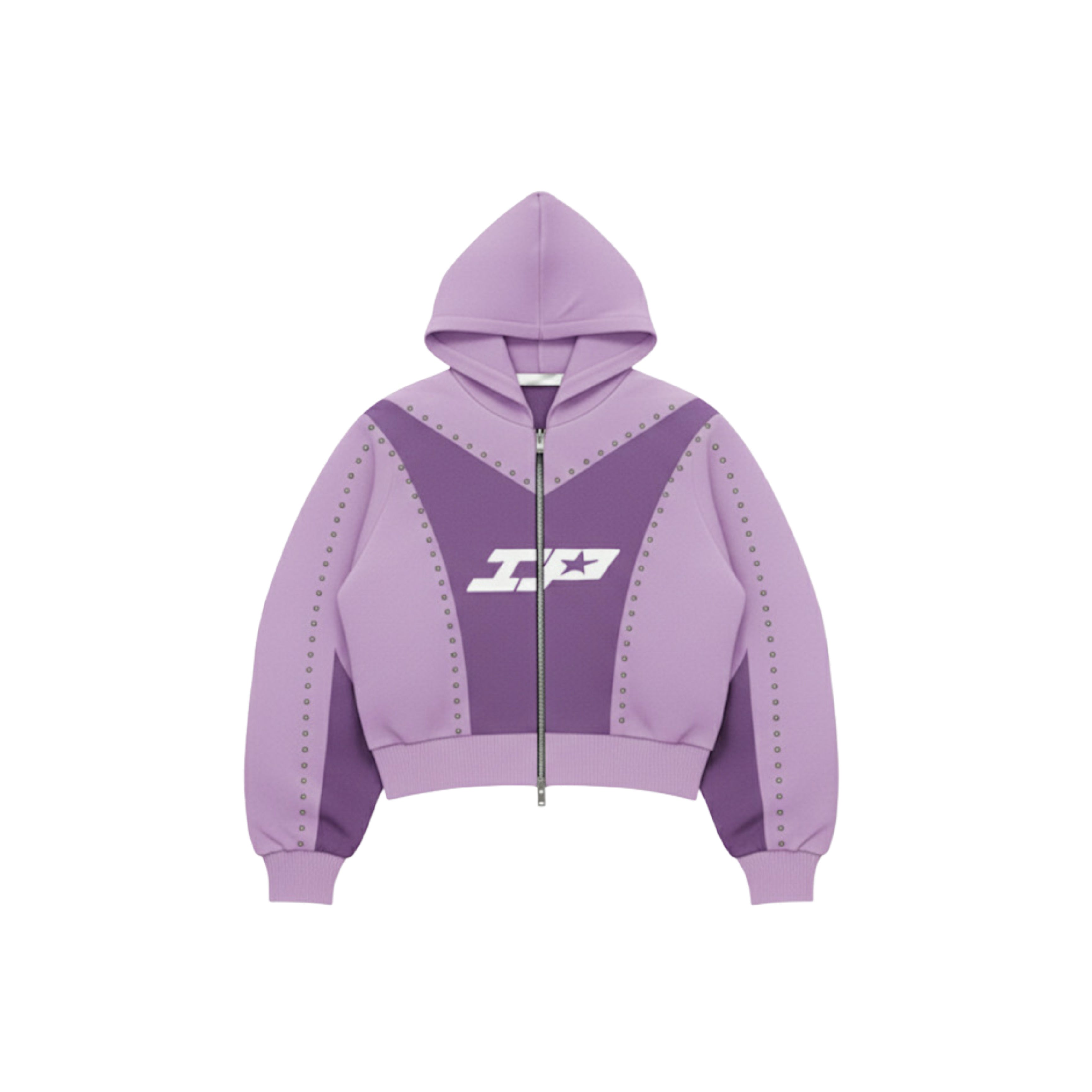 Nebula hoodie púrpura