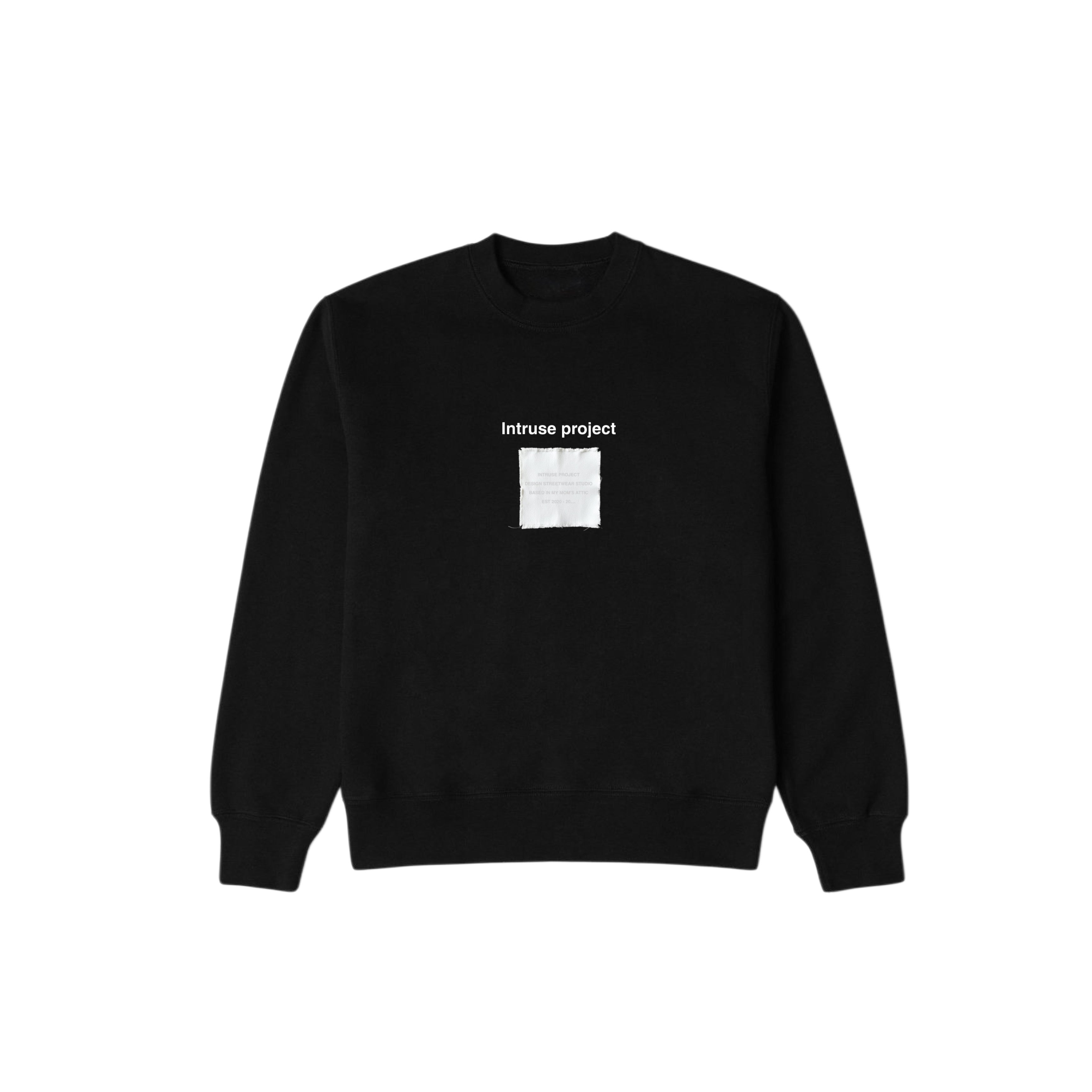 Crewneck label sample