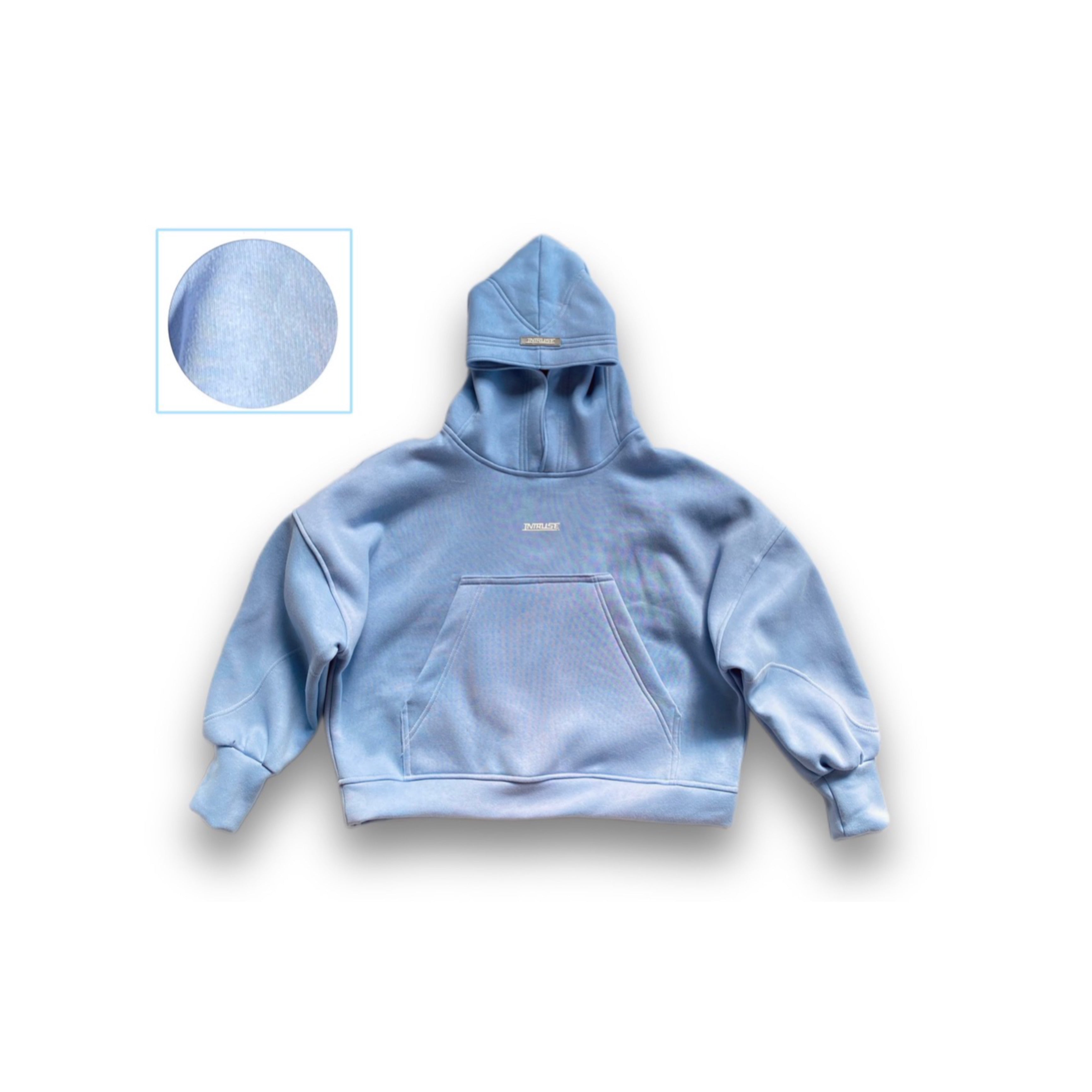 Semi cropped classic hoodie V1 (Defecto)