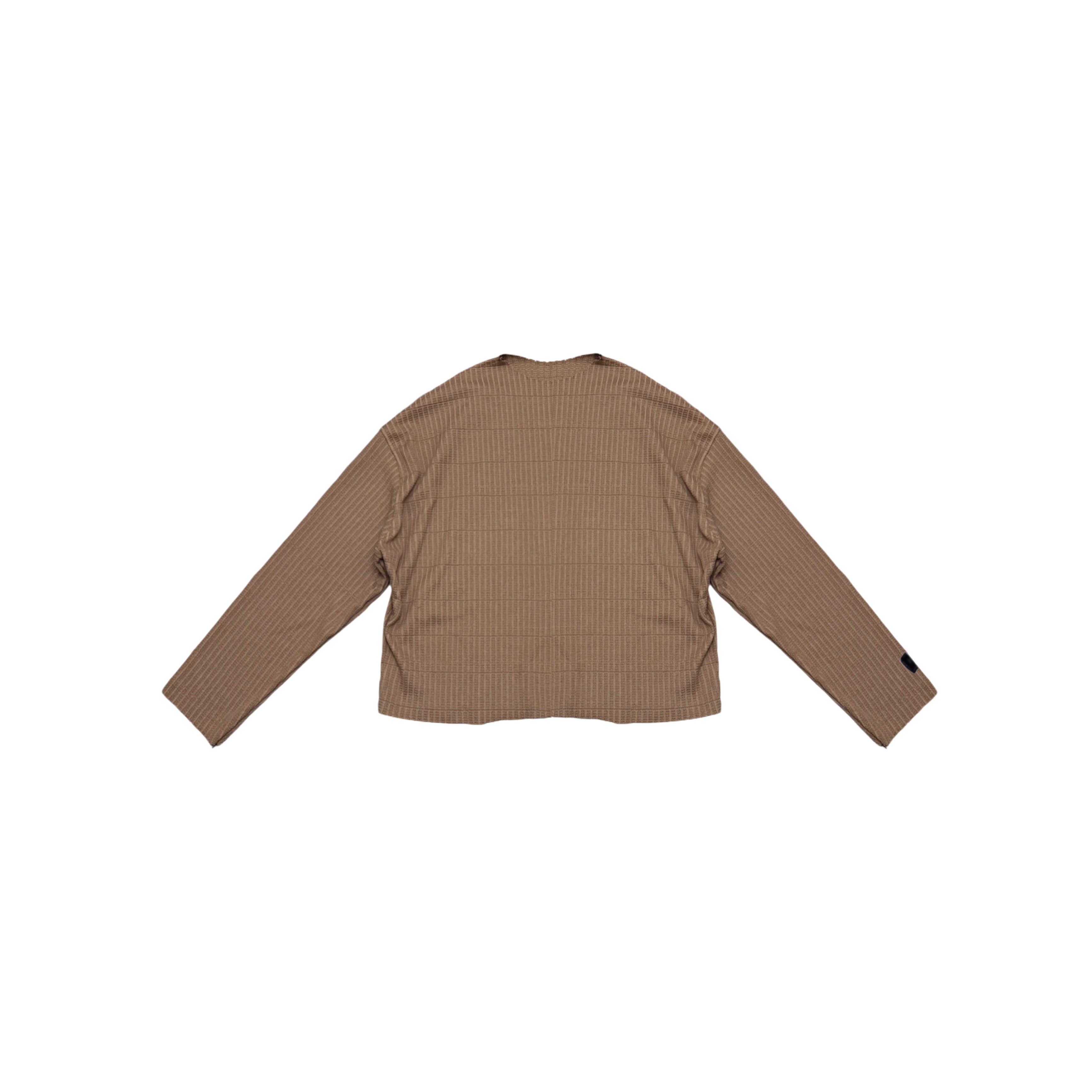 Blanks long sleeve boxy tejida Sample