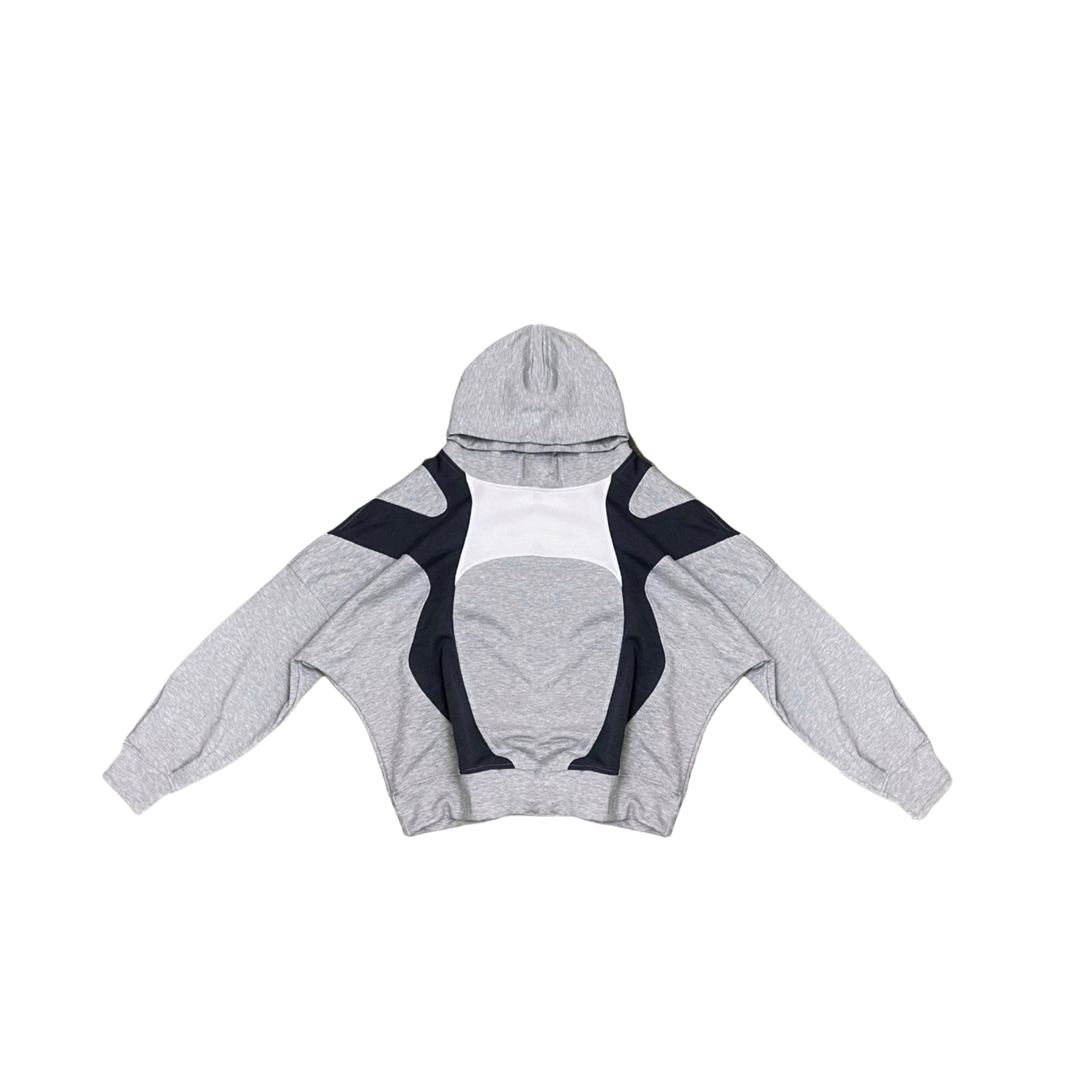 Clean lines hoodie gris
