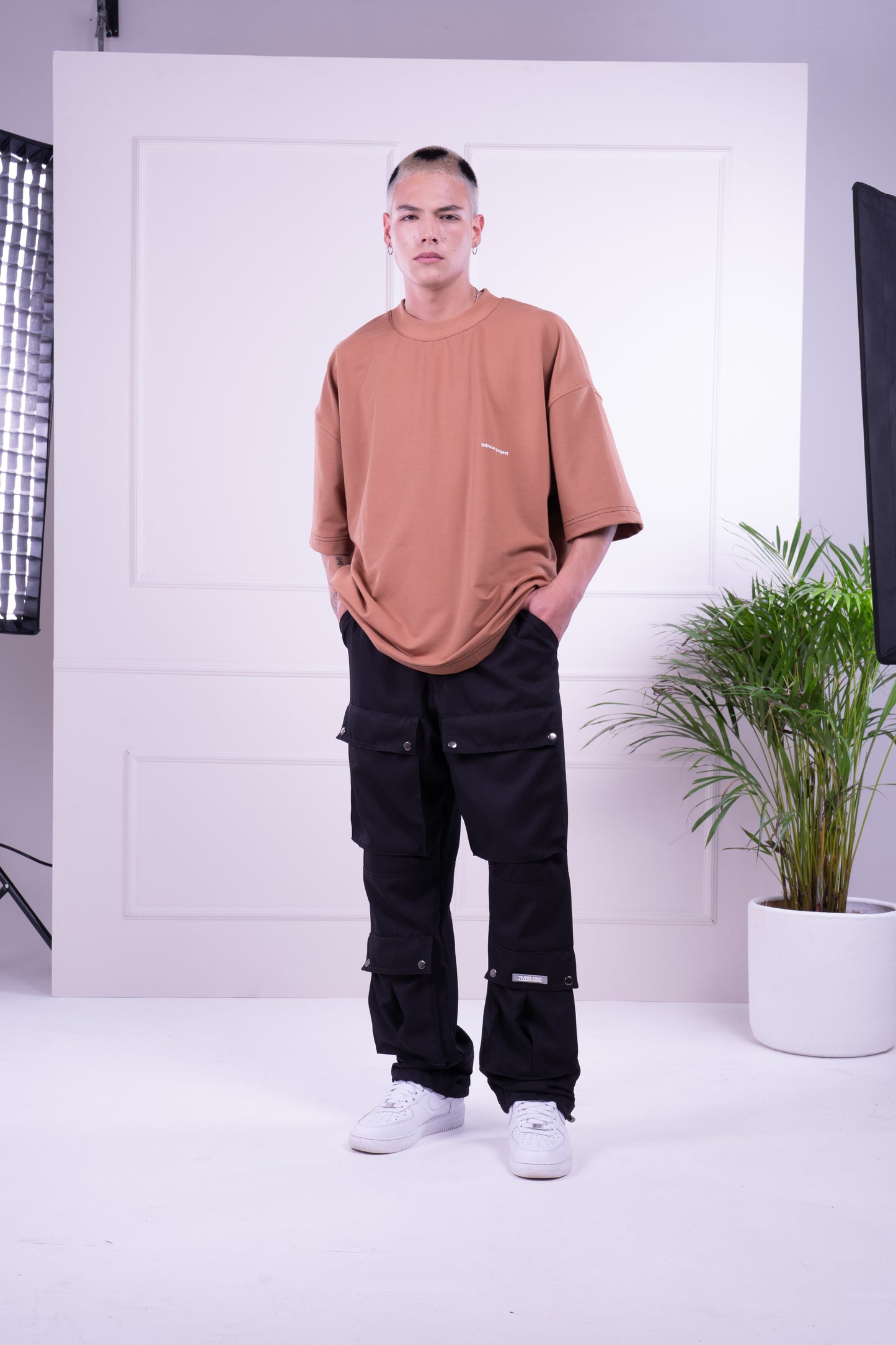 Multipocket cargo pant negro