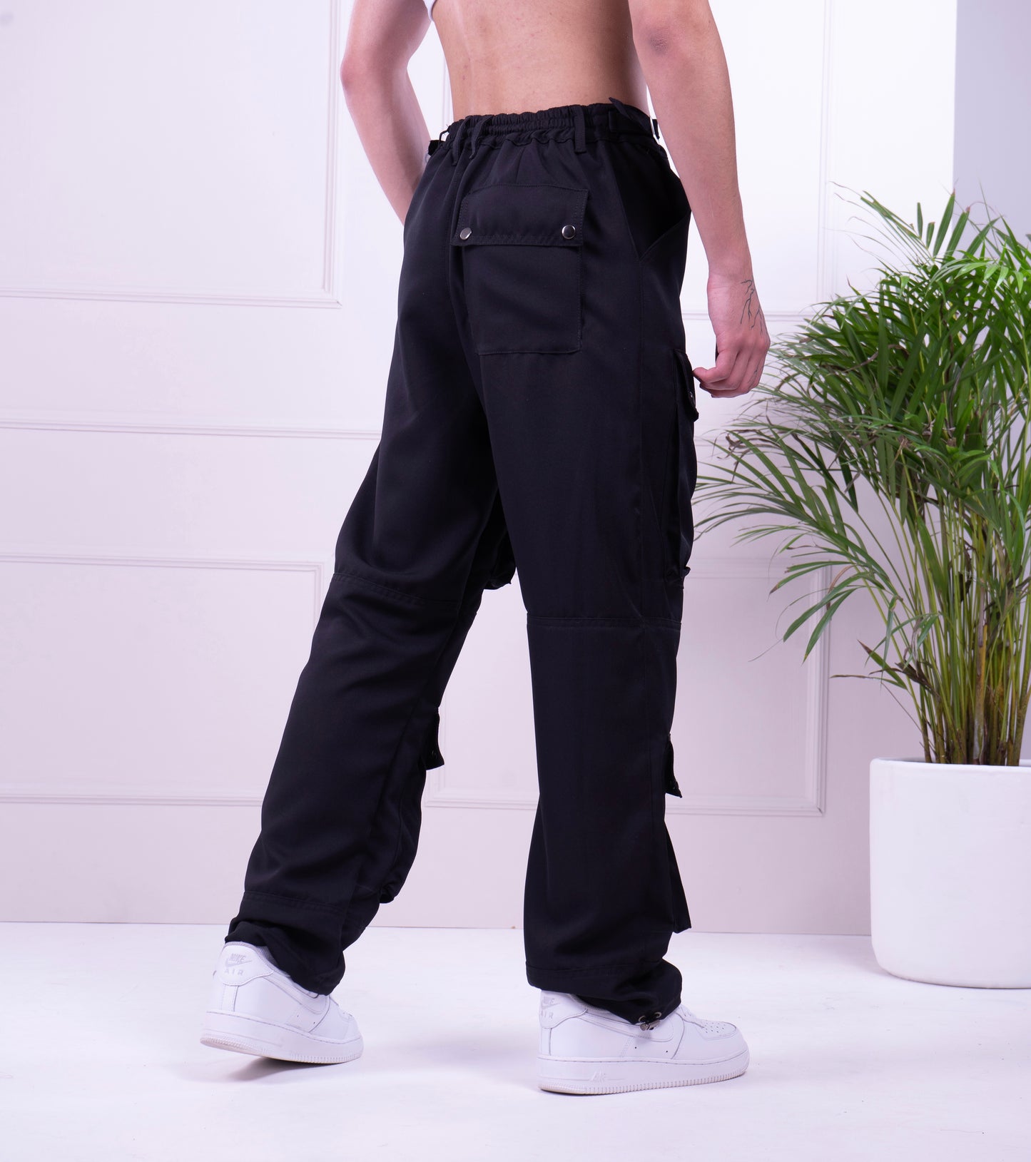 Multipocket cargo pant negro