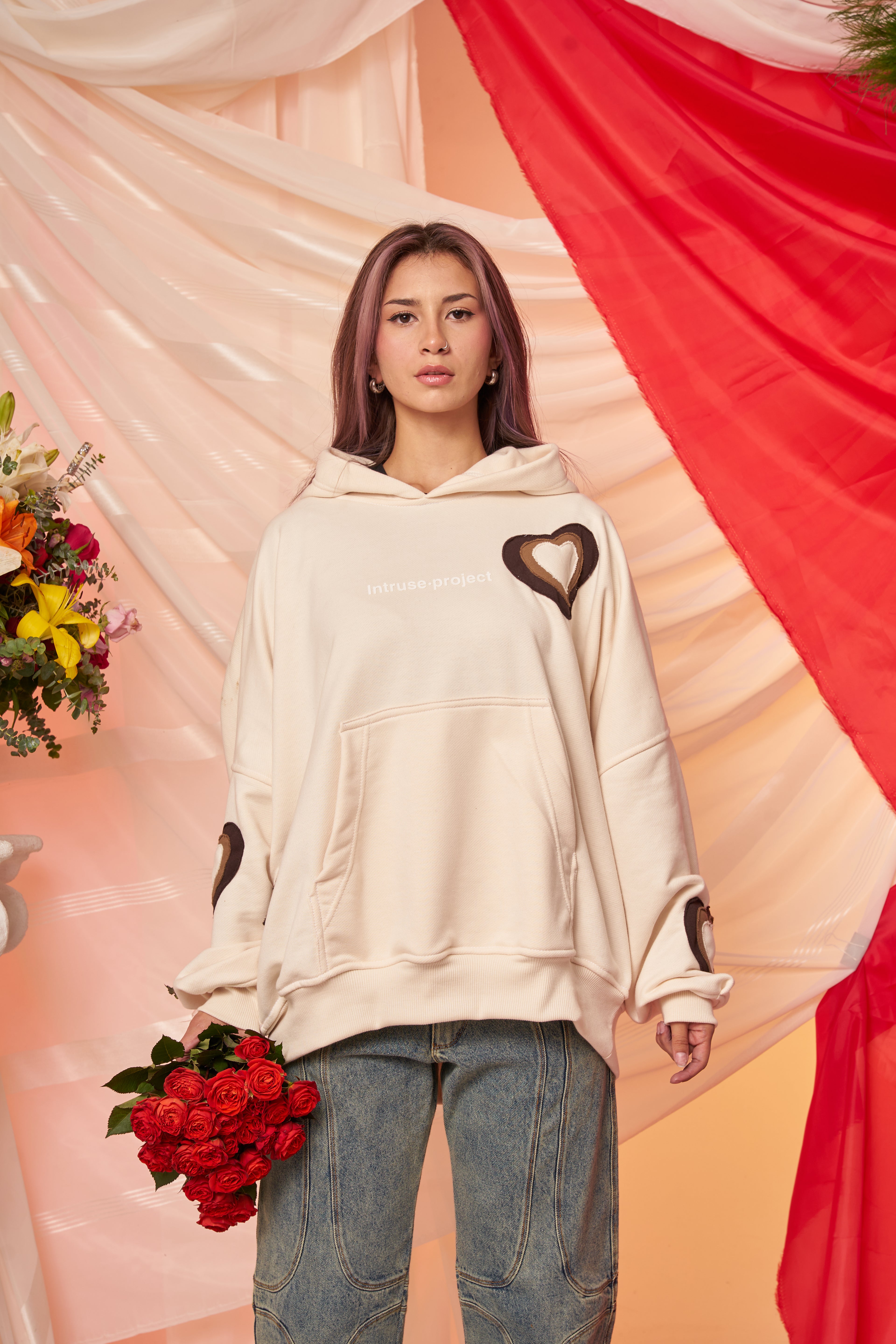 HEARTS HOODIE